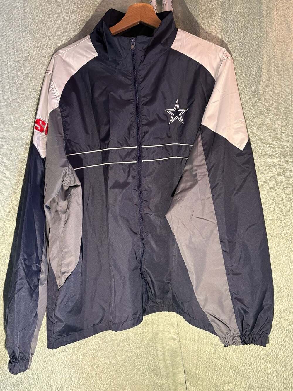 Vintage Dunbrooke NFL Dallas Cowboys Sports Illustrated Edition Windbreaker Jack